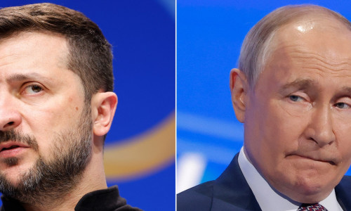 zelenski, putin