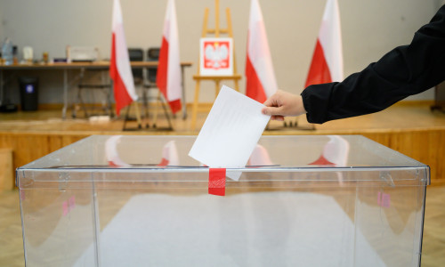 Poland Votes In Presidential Elections, Warsaw - 18 May 2025