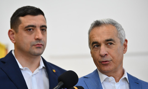 Romania Goes To Polls For 1st Round Of Presidential Elections, Bucharest - 04 May 2025