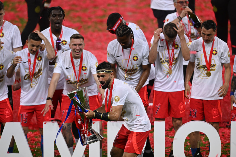 BUCHAREST - FOOTBALL - SUPERLIGA - FCSB - UNIVERSITATEA CRAIOVA - 17 MAI 2025