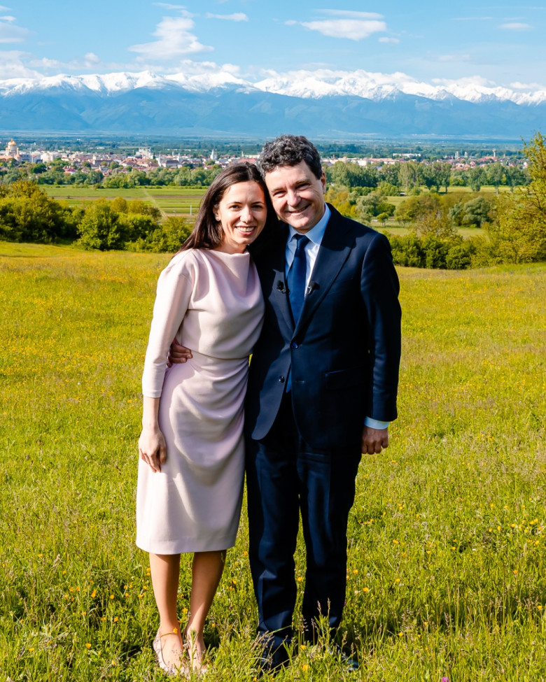 Nicușor Dan și Mirabela Grădinaru