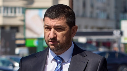 George Simion, AUR, election calendar negotiation, Bucharest, Romania - 01 Jul 2024