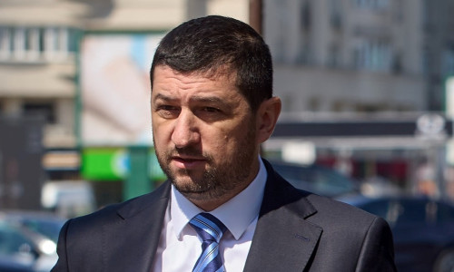 George Simion, AUR, election calendar negotiation, Bucharest, Romania - 01 Jul 2024