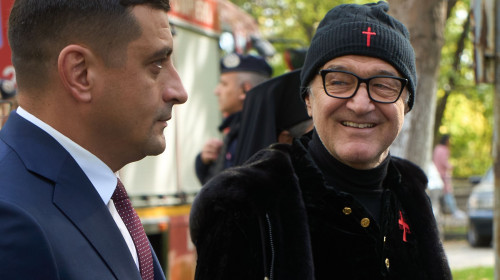 George Simion și Gigi Becali
