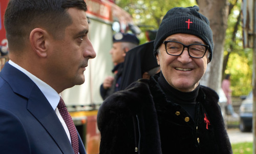 George Simion și Gigi Becali