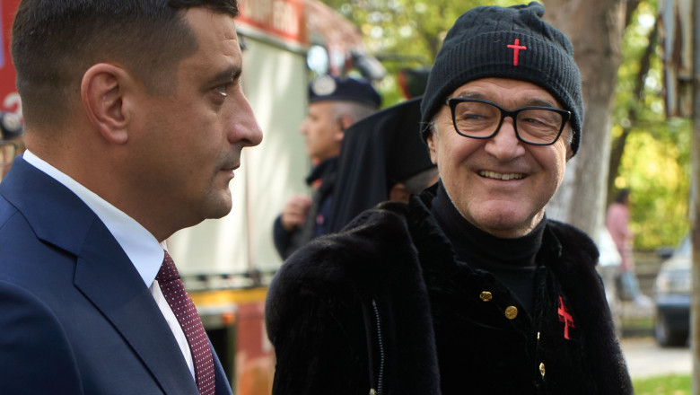 George Simion și Gigi Becali