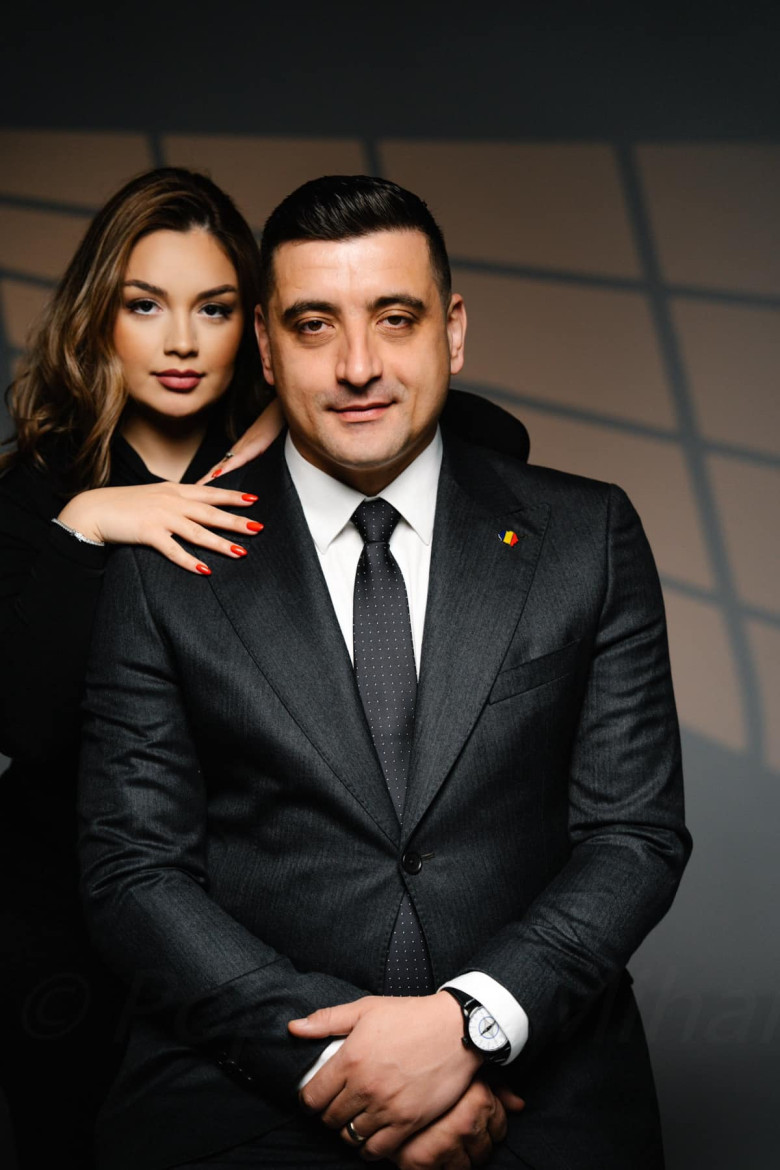 Ilinca și George Simion/ Foto: Facebook