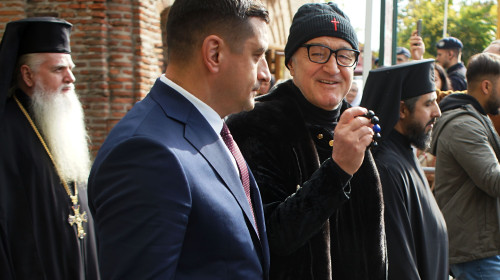 George Simion și Gigi Becali/ Profimedia