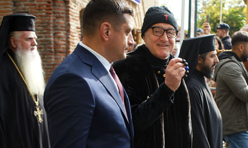 George Simion și Gigi Becali/ Profimedia