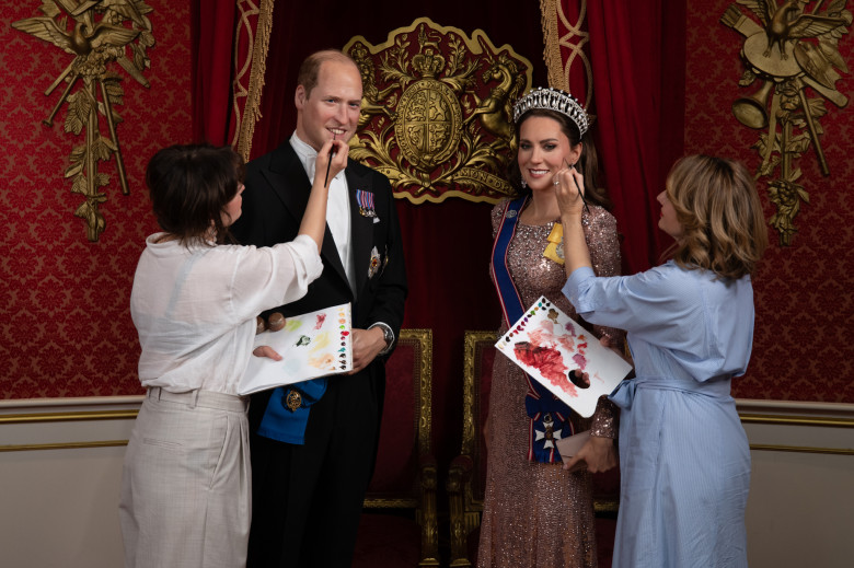 Noua statuie de ceară a Prințesei Kate, prezentată oficial la Madame Tussauds Londra/ Profimedia