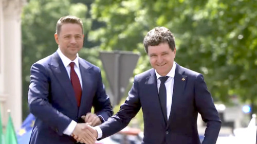 Rafał Trzaskowski și Nicusor Dan