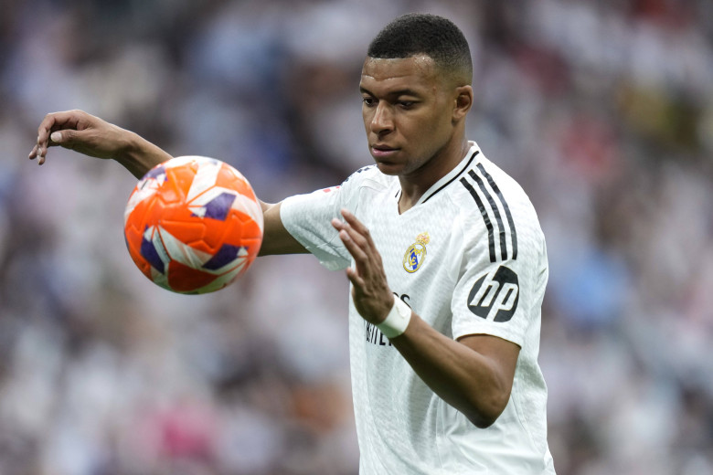 Cc Madrid 24/05/2025 - Liga / Real Madrid-Real Sociedad / foto Cesar Cebolla/Image nella foto: Kylian Mbappe PUBLICATION