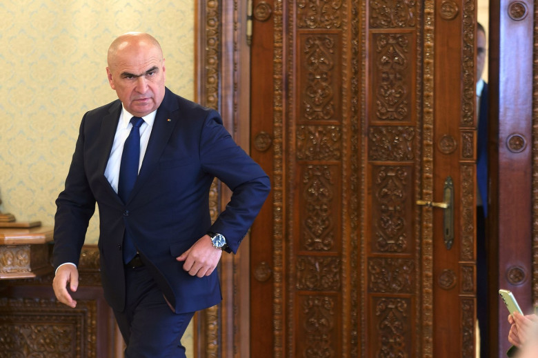 Ilie Bolojan, End of Term Press Meeting, Bucharest, Romania - 21 May 2025