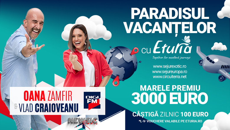 PARADISUL VACANȚELOR ETURIA LA DIGI FM 780x440