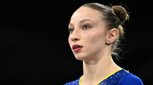 Ana Barbosu (ROU) Bronze medal AA during Men's and Women's Artistic Europeans ALL AROUND Final, Gymnastics in Leipzig, Germany, May 29 2025