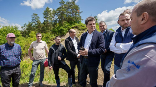 Nicușor Dan, la Praid