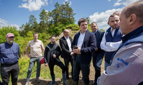 Nicușor Dan, la Praid
