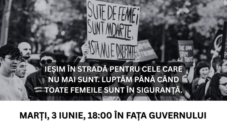 miting „Niciuna înfrântă. Niciuna uitată. Niciuna mai puţin”
