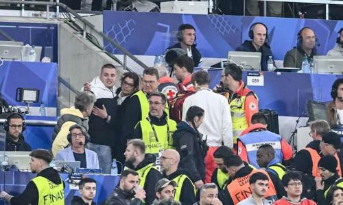 Tragedie la stadionul din Munchen în timpul finalei Ligii Naţiunilor. Un suporter român a murit după ce a căzut de la mare înălţime/ Foto: X