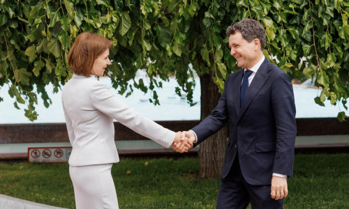 maia sandu si nicusor dan