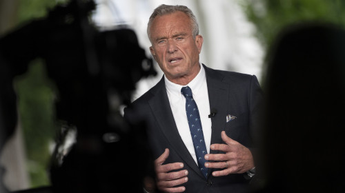 Robert F Kennedy Jr Participates In Television Interview At White House Washington DC - 22 May 2025