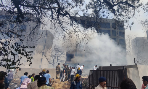(SpotNews)INDIA GUJARAT AHMEDABAD PLANE CRASH