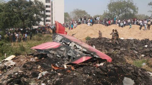 (SpotNews)INDIA GUJARAT AHMEDABAD PLANE CRASH
