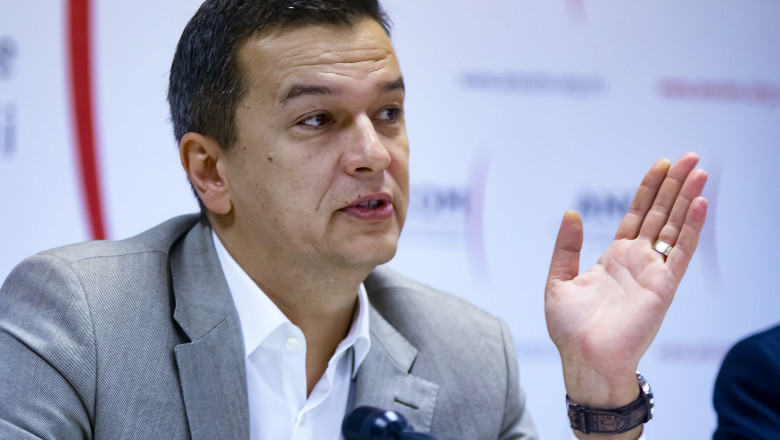 Bucharest,,Romania,-,October,31,,2019:,Sorin,Grindeanu,,President,Of