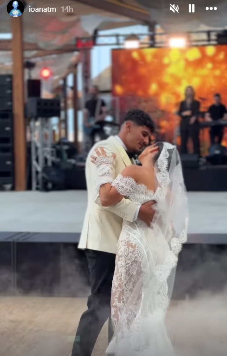 Ioana și Florinel Coman s-au căsătorit / Credit foto: Instagram