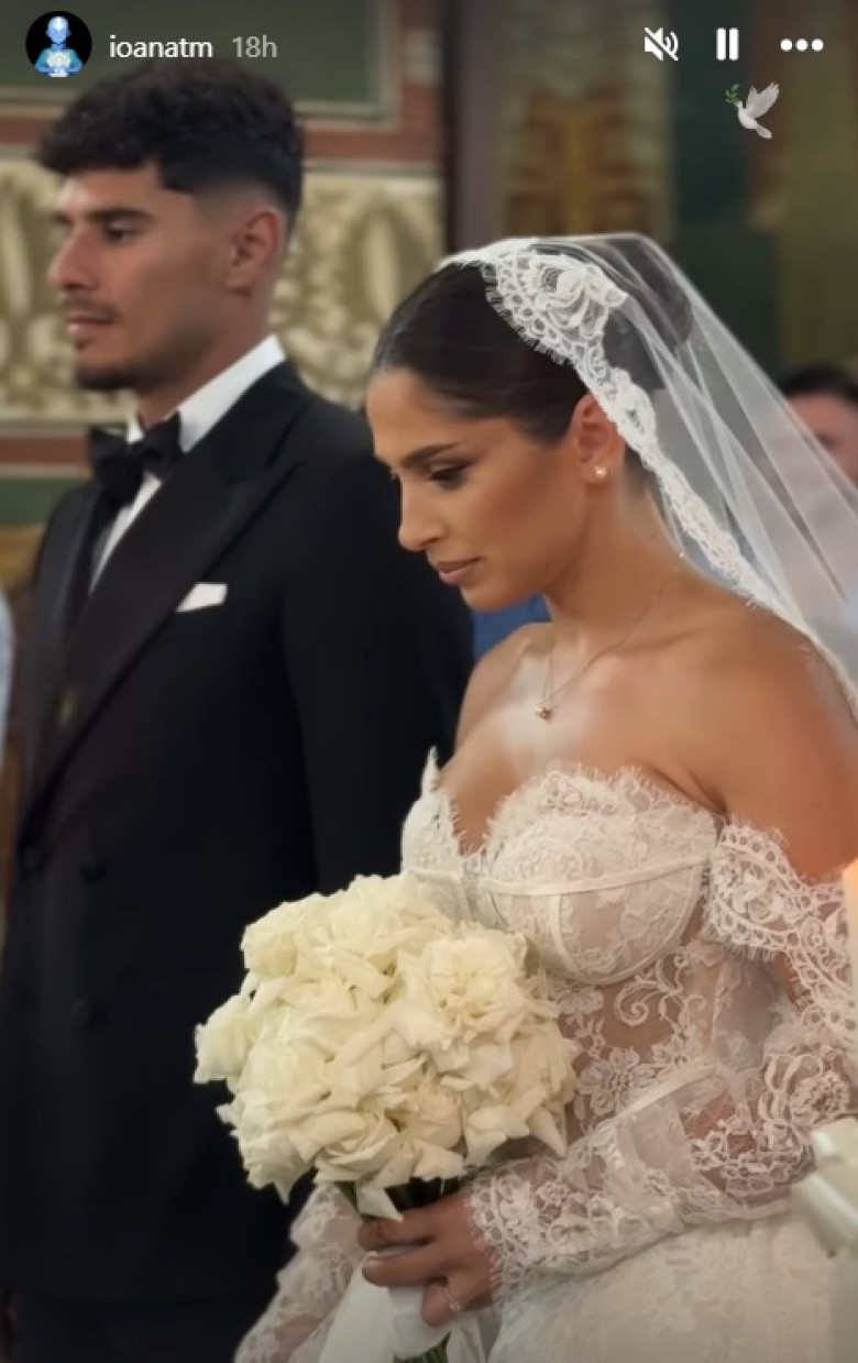 Ioana și Florinel Coman s-au căsătorit / Credit foto: Instagram