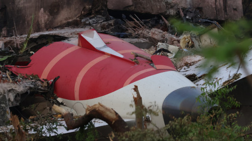 Aftermath Of The Air India Crash During Take-Off, In Ahmedabad