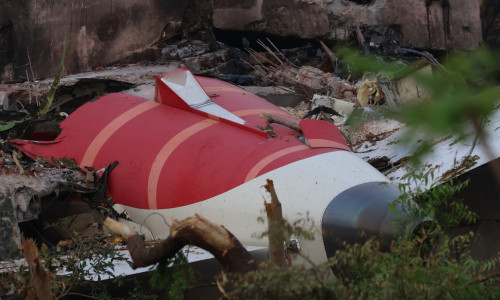 Aftermath Of The Air India Crash During Take-Off, In Ahmedabad
