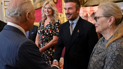 King Charles at the King&apos;s Foundation Awards in London, UK.
