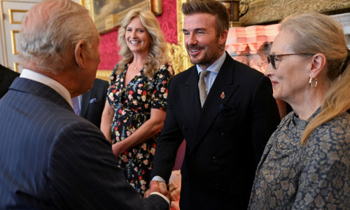 King Charles at the King's Foundation Awards in London, UK.