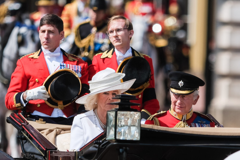 Trooping the colour on Saturday 14 June 2025