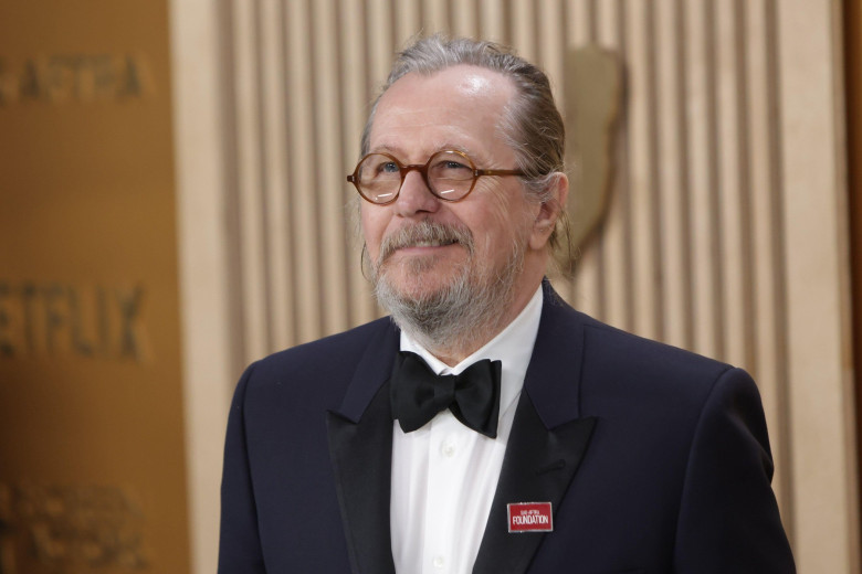 Gary Oldman attends the 31st Annual Screen Actors Guild Awards at Shrine Auditorium and Expo Hall on February 23, 2025 in Los Angeles, California. Photo: CraSH/imageSPACE Credit: Imagespace/Alamy Live News