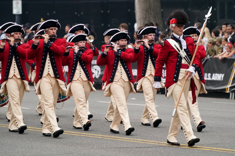 Military Parade Commemorates 250th Anniversary Of U.S. Army Across Memorial Bridge Washington, DC, USA - 14 Jun 2025