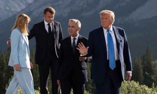 Emmanuel Macron şi Giorgia Meloni/ Profimedia