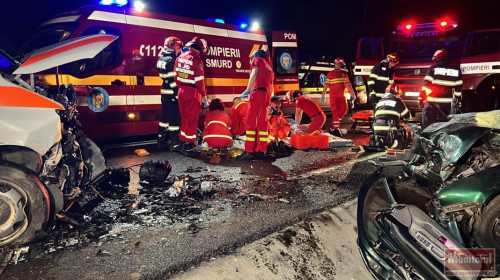 Accident în Botoșani. Doi oameni au murit, patru au fost răniți
