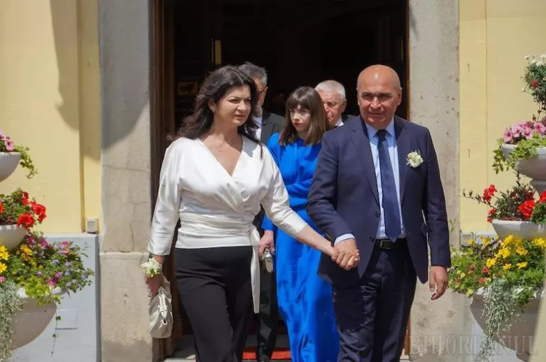 Ilie Bolojan și iubita/ Foto: Captură video Facebook