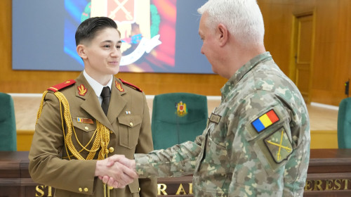 Miruna Gabriela Duracu/ Foto: Facebook Forţele Terestre Române