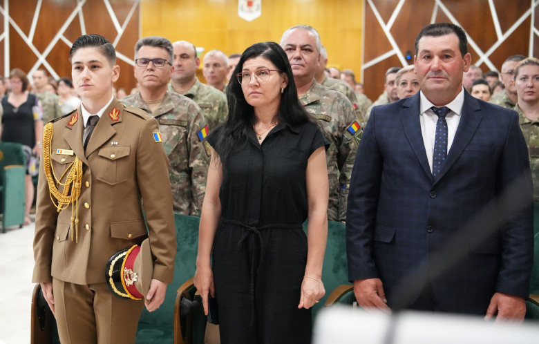Miruna Gabriela Duracu/ Foto: Facebook Forţele Terestre Române