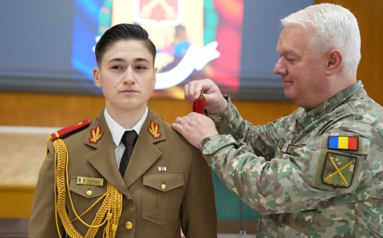 Miruna Gabriela Duracu/ Foto: Facebook Forţele Terestre Române