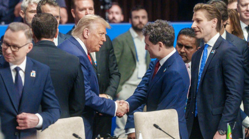 Nicușor Dan și Donald Trump