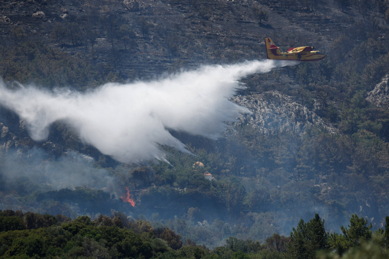 Incendii de vegetație în Chios/ Profimedia