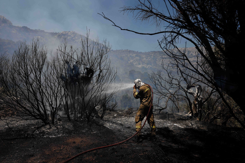 Incendii de vegetație în Chios/ Profimedia