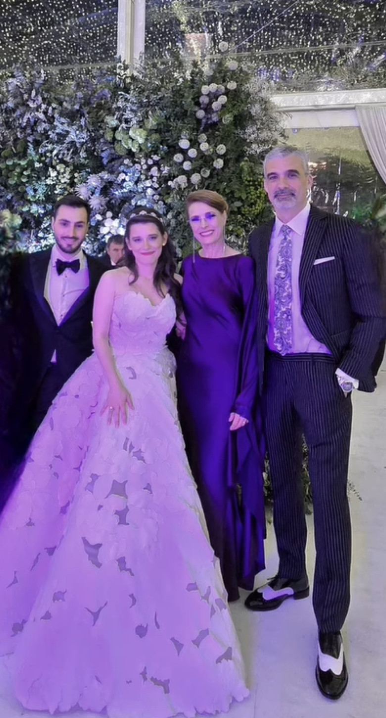 aurelian temisan si monica davidescu la nunta kirei hagi