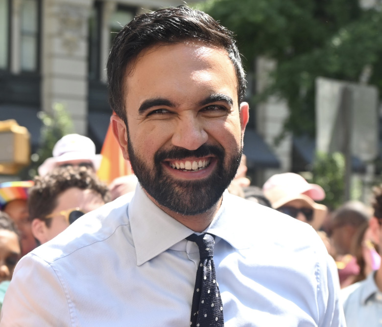 Zohran Mamdani At New York City Pride Parade 2025 In Manhattan