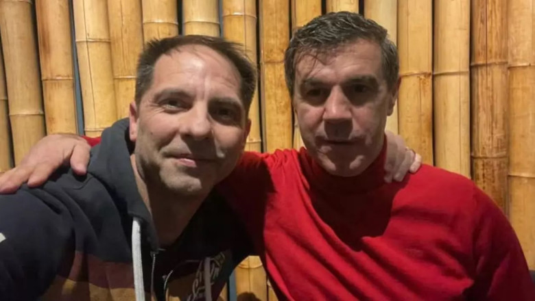 Dan Negru și Mihai Leu/ Foto: Facebook
