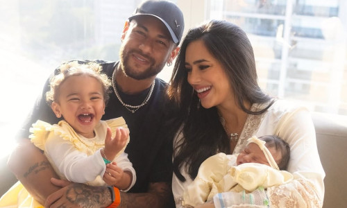 Neymar şi Bruna Biancardi au devenit din nou părinţi/ Foto: Instagram